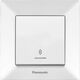 Intrerupator cap scara Panasonic, cu LED, incastrat, alb, IP20, Arkedia, P-ASCL
