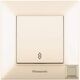 Intrerupator cap scara Panasonic, incastrat, bronz, IP20, Arkedia Slim, P-SA.SC.BR