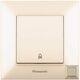 Intrerupator cu revenire Panasonic, incastrat, bronz, IP20, Arkedia Slim, P-SA.Z.BR