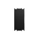 Clapeta pentru intrerupator modular Panasonic, negru, 1M, Thea Optima