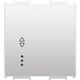 Intrerupator modular cap scara Panasonic, alb, 2M, Thea Optima