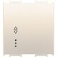 Intrerupator modular cap scara Panasonic, bej, 2M, 10A, Thea Optima