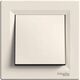 Intrerupator cap scara Schneider, incastrat, crem, IP20, Asfora, EPH0400123