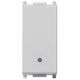 Intrerupator modular cap cruce Vimar, cu LED, argintiu, 1M, 16A, Plana, 14013.FX.SL