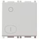 Intrerupator modular bipolar Vimar, argintiu, 2M, 16A, borne cu suruburi 1.5-2.5mmp, Plana