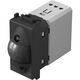 Intrerupator modular cu senzor de prezenta TEM, negru, 1M, Modul
