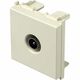 Priza modulara TV TEM, fildes, 2M, Modul