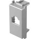Tasta adaptoare modulara TEM, KS, argintiu, 1M, Modul