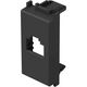 Tasta adaptoare modulara TEM, KS, negru, 1M, Modul