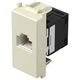 Priza modulara UTP RJ45 TEM, cat.6, fildes, 1M, Modul, KM39IW