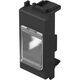 Tasta adaptoare modulara TEM, R&M cu capac, negru, 1M, Modul