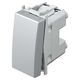 Intrerupator modular TEM, argintiu, 1M, Modul