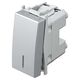 Intrerupator modular TEM, argintiu, cu LED, 1M, Modul, SM10ESIN