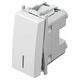 Intrerupator modular TEM, alb, cu LED, 1M, Modul, SM10PWIN