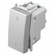 Intrerupator modular bipolar TEM, argintiu, 1M, Modul