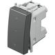 Intrerupator modular pentru jaluzele cu interblocare TEM, cursa dubla, antracit, 1M, Modul, SM40ATNT10