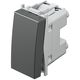 Intrerupator modular cap scara TEM, antracit, 1M, Modul