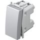 Intrerupator modular cap scara TEM, argintiu, 1M, Modul