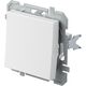 Mecanism intrerupator cap cruce TEM, incastrat, alb lucios, IP20, Logiq, SQ70PWXO