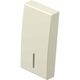 Clapeta pentru intrerupator modular TEM, fildes, cu LED, 1M, Modul