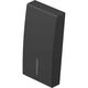 Clapeta pentru intrerupator modular TEM, negru mat, cu LED, 1M, Modul
