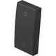 Clapeta pentru intrerupator modular TEM, negru mat, bipolar, 1M, Modul