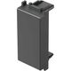 Tasta falsa modulara TEM, antracit, 1M, Modul