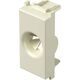 Clapeta pentru intrerupator modular TEM, fildes, iesire cablu, 1M, Modul