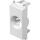 Clapeta pentru intrerupator modular TEM, alb, iesire cablu, 1M, Modul
