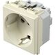 Priza modulara 2P+E TEM, fildes, 2M, 16A, Modul, P30/KS, VM32IW