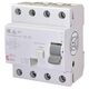 Siguranta automata (disjunctor) cu protectie diferentiala trifazica ETI, 80A, 30mA, RCCB, tip A, 10kA, EFI-4, 002062545