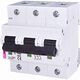 Siguranta automata (disjunctor) tripolara ETI, 3P, 100A, curba C, 15kA, 002135732