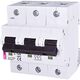 Siguranta automata (disjunctor) tripolara ETI, 3P, 125A, curba C, 15kA, 002135733