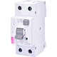 Siguranta automata (disjunctor) cu protectie diferentiala monofazica ETI, 10A, 30mA, curba B, RCBO cu LED de semnalizare, tip A, 10kA, 002172502