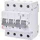 Siguranta automata (disjunctor) cu protectie diferentiala trifazica ETI, 32A, 30mA, curba B, RCBO, tip A, 6kA, 002174907