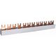 Bareta de alimentare (busbar) ETI, 4P, tip furca, 12 module, 100A, 002921068