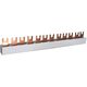 Bareta de alimentare (busbar) ETI, 1P, tip furca, 12 module, 100A, 002921071