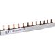 Bareta de alimentare (busbar) ETI, 3P, tip pin, 12 module, 100A, 002921112