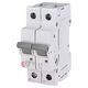 Siguranta automata (disjunctor) bipolara ETI, 2P, 32A, curba B, 10kA, 263220104