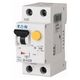 Siguranta automata (disjunctor) cu protectie diferentiala monofazica Eaton, 25A, 30mA, curba C, RCBO, tip AC, 4.5kA, 293300