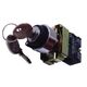 Selector cu cheie cu revenire, negru, 0-1, Comtec, MF0005-15292