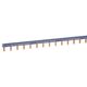 Bareta de alimentare (busbar) Legrand, 1P, tip pin, 57 module, 80A, 404937