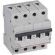 Siguranta automata (disjunctor) tetrapolara Legrand, 4P, 10A, curba C, 4.5kA, 419739