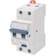 Siguranta automata (disjunctor) cu protectie diferentiala monofazica Gewiss, 10A, 30mA, curba B, RCBO, tip A, 4.5kA, GW95106