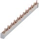 Bareta de alimentare (busbar) Gewiss, 2P, tip pin, 56 module, 63A, GW96989