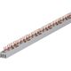 Bareta de alimentare (busbar) Gewiss, 4P, tip furca, 12 module, 80A, GW96995