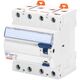 Siguranta automata (disjunctor) cu protectie diferentiala trifazica Gewiss, 40A, 100mA, curba C, RCBO, tip A, 6kA, GWD4133