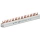 Bareta de alimentare (busbar) Hager, 3P, tip furca, 12 module, 63A, KDN363A