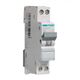 Siguranta automata (disjunctor) bipolara Hager, 1P+N, 20A, curba B, 4.5kA, MHN520