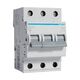 Siguranta automata (disjunctor) tripolara Hager, 3P, 6A, curba B, 4.5kA, MX306